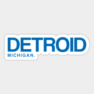 Detroit - Michigan Sticker